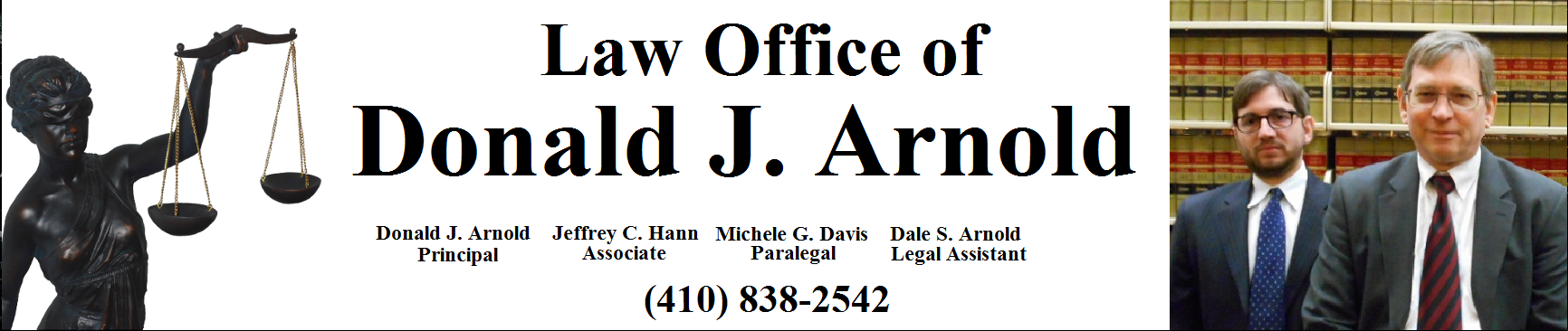 Donald Arnold Law Banner